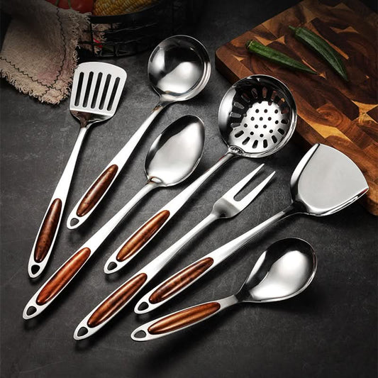 SteelCrafte – Stainless Steel Kitchen Utensil Set